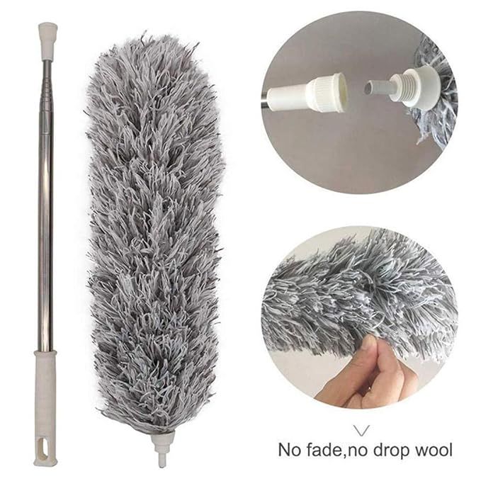 Extendable Microfiber Duster – 2.25M Bendable Ceiling Fan Cleaner